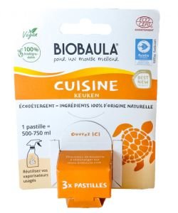 Dégraissant zéro-déchets - CUISINE BIO, 3 pièces